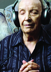 Elderly person listening  KUZMA istock