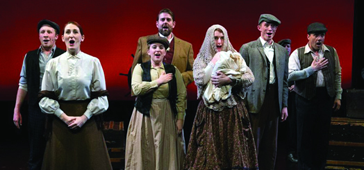 The ensemble from "God's Country." Photo: Steven Rosen