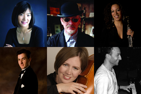 Top row: Misuzu Tanaka, Steve Goulding and Mariam Adam. Bottom row: Todd Sullivan, Gwendolyn Smith Nguyen and Colin Welford.