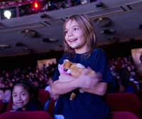 Live music is the best! kids got to see a Broadway show up close and personal at Inside Broadway's latest production of Cinderella. Photo: Elena Olivo