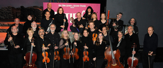 THE BENEFITS OF THE UNION: Musicians in the New York Gilbert and Sullivan Players just won new wages and benefits in their new contract. Photo: Walter Karling