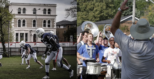 Scholarship football players just won the right to unionize. If the decision prevails, it may also apply some day to music school students, such as marching band members and others.