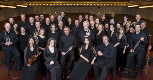 The Mostly Mozart Festival Orchestra, whose contract was ratified last year. Negotiations were cordial and respectful, and the contract is one of our flagship classical agreements. We salute management's commitment to its musicians. Photo: Jennifer Taylor
