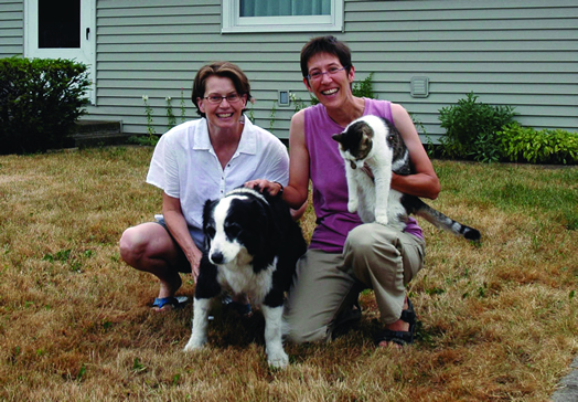 Mary Whitaker and Suzanne Gilman by Roy Lewis