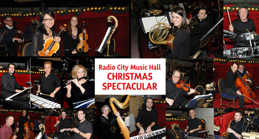 Musicians who play at the Radio City Music Hall Christmas Spectacular have one of the hardest-working holiday gigs. Photos: Walter Karling