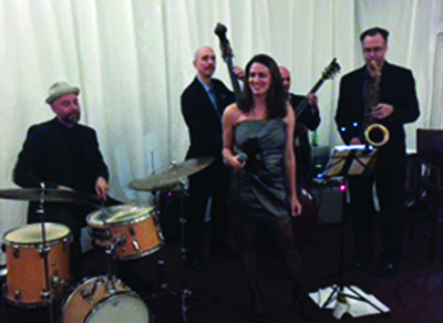 A live band entertained delegates to the inaugural Conference of Eastern Musicians.