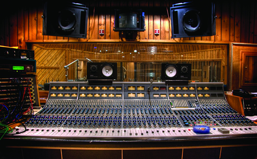 The classic Neve 8088 console at Avatar, in Studio A.