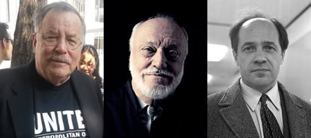 From left: Alan Gordon, Kurt Masur (photo: Frans Jansen), Pierre Boulez (photo: Joost Evers/Anefo).