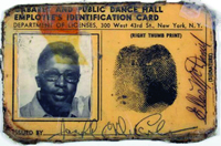 Bo Diddley's original cabaret card was recently sold at an auction for $2,500.