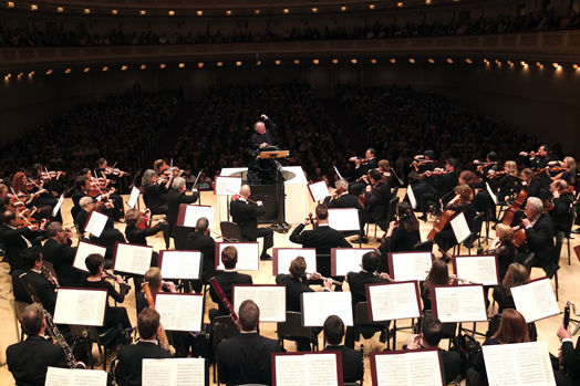 After an historic 40-year tenure as music director of the Metropolitan Opera, Maestro James Levine recently conducted his first series of concerts as music director emeritus with an emotional program of highlights from Wagner's Ring Cycle. Palpable throughout the evening was an overwhelming appreciation of Maestro Levine's status as a New York cultural institution unto himself, having built the MET Orchestra into one of the world's great ensembles and the Metropolitan Opera into the standard bearer for an entire art form. Photo: Hiroyuki Ito/Metropolitan Opera