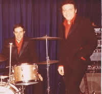 Con Astone with his friend Tony Savoia on drums.