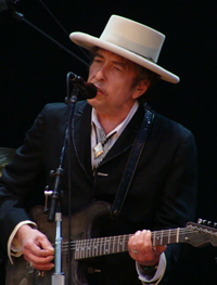 Local 802 member Bob Dylan at Azkena Rock Festival in Vitoria-Gasteiz, Spain. Photo: Alberto Cabello via Wikipedia