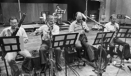 The L.A. Saxes in 1979. Photo courtesy of Joe Soldo.