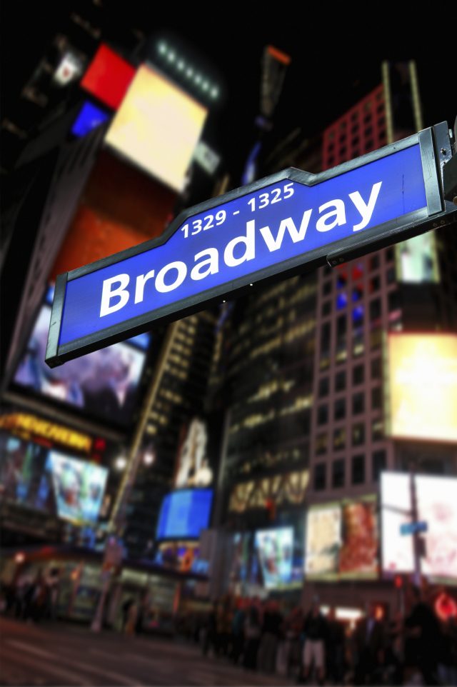 Broadway sign