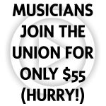 Join Local 802 at a discount (hurry!)