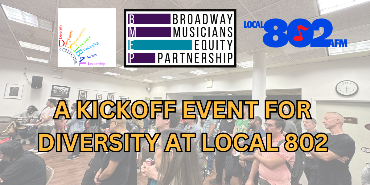 A kickoff event for diversity at Local 802 | Local 802 AFM