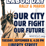 MARCH WITH LOCAL 802 ON SEPT. 8