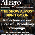READ THE LATEST ISSUE OF ALLEGRO