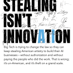 “Stealing Isn’t Innovation” campaign launches