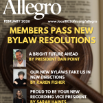 READ THE LATEST ISSUE OF ALLEGRO